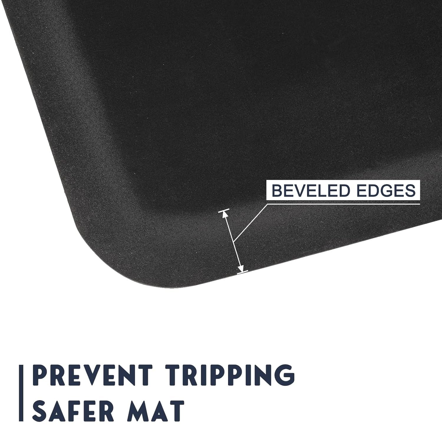 3' X 4' Barber Floor Mat anti Fatigue for Stylist Standing, 1/2'' Thick Comfort Matt Square Base for Salon Styling Chair, Hair Cutting Hairdressing Beauty Equipment-2