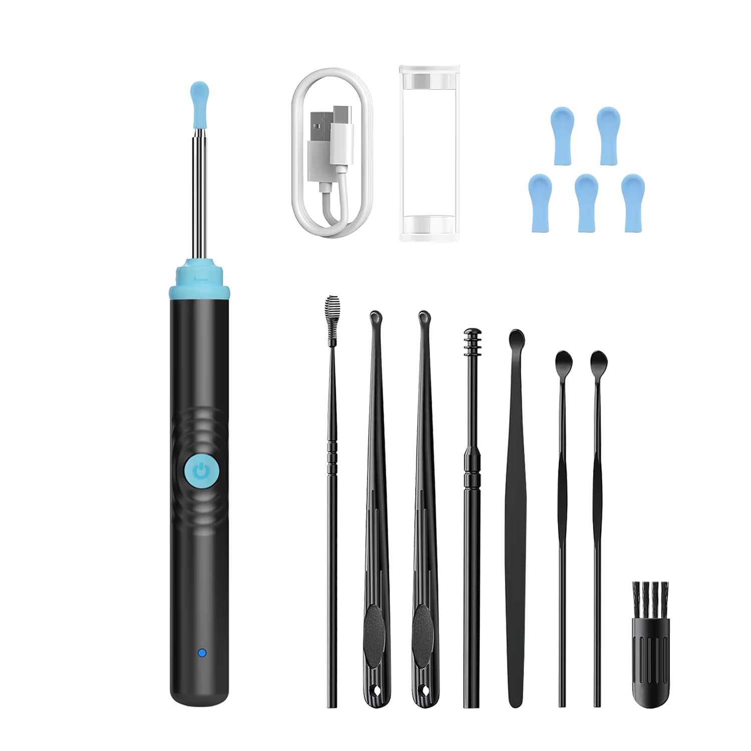 HD Smart Ear Cleaner with Camera & LED Light – Ear Wax Removal Otoscope