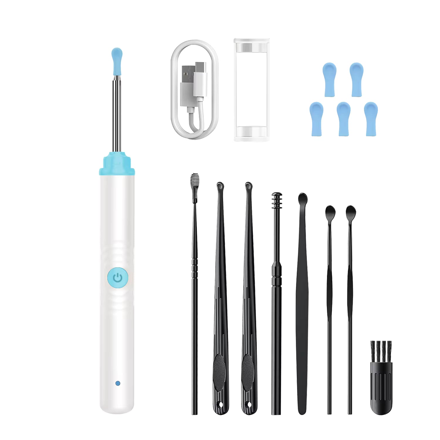 HD Smart Ear Cleaner with Camera & LED Light – Ear Wax Removal Otoscope