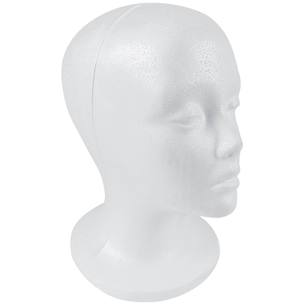 Styrofoam Model Heads/Hat Wig Foam Mannequin-6