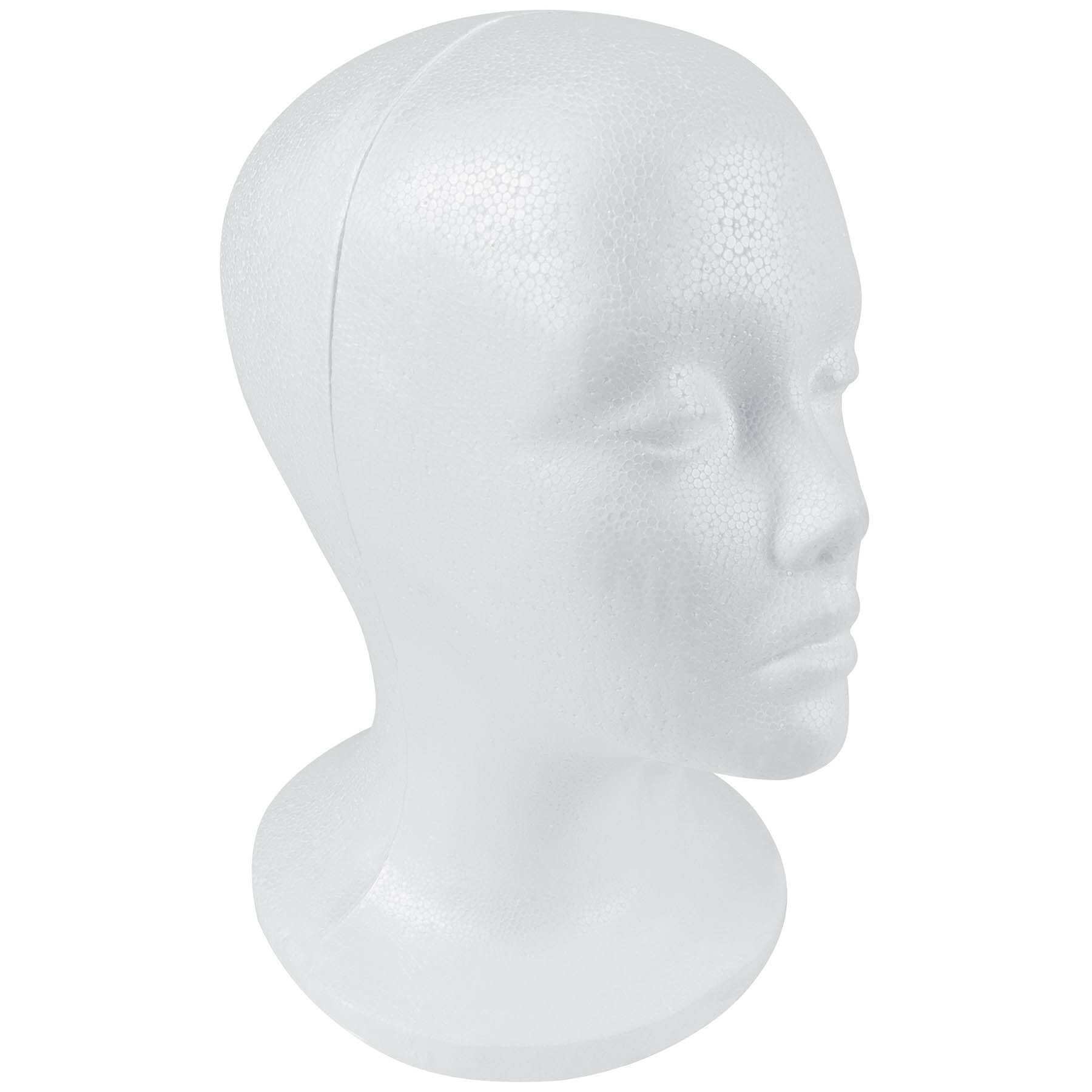 Styrofoam Model Heads/Hat Wig Foam Mannequin-6