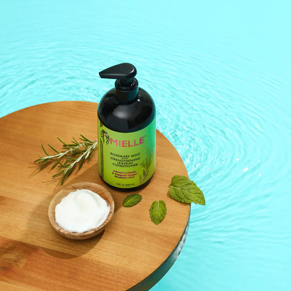 Mielle Rosemary Mint Strengthening Leave-In Conditioner 355ml-1