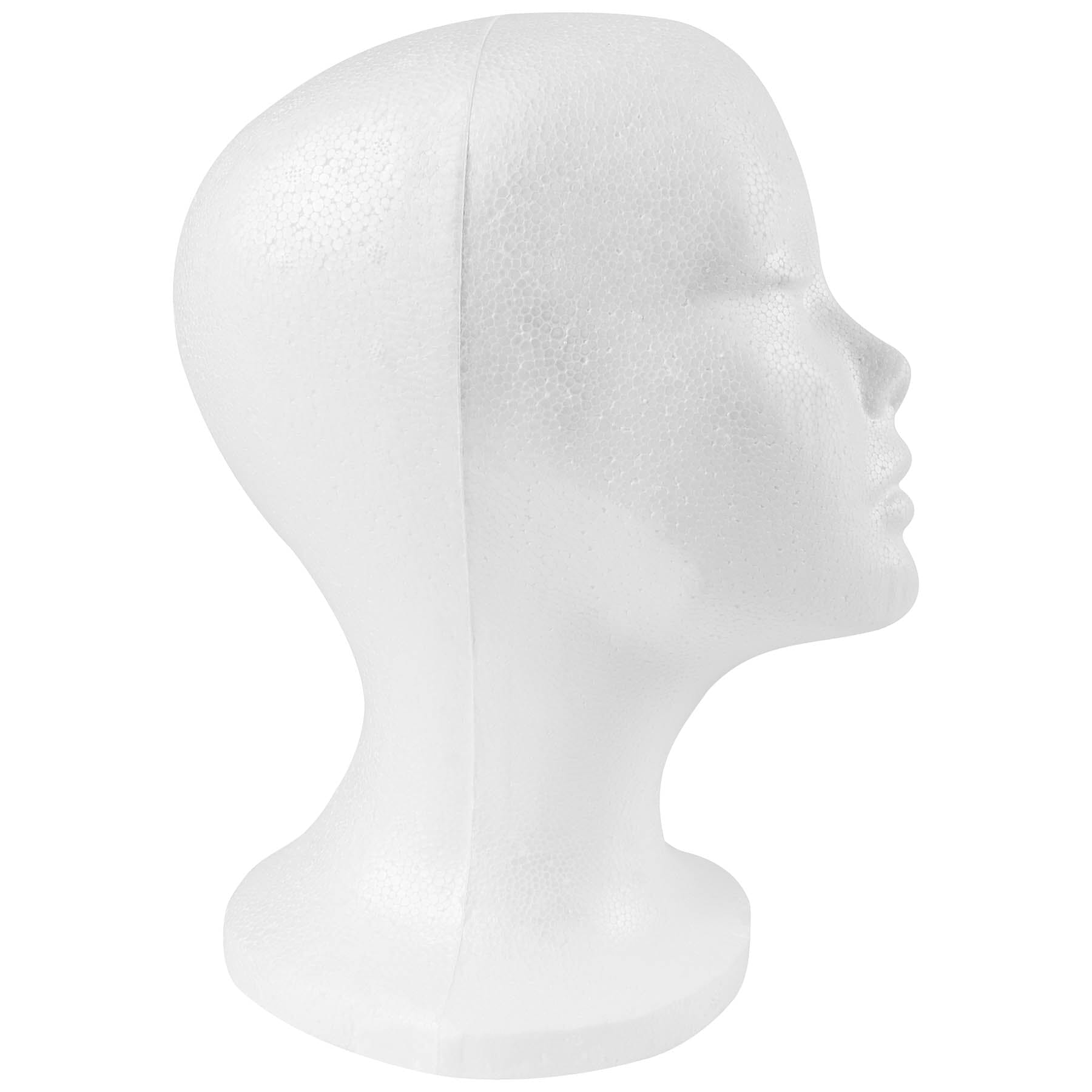 Styrofoam Model Heads/Hat Wig Foam Mannequin-4