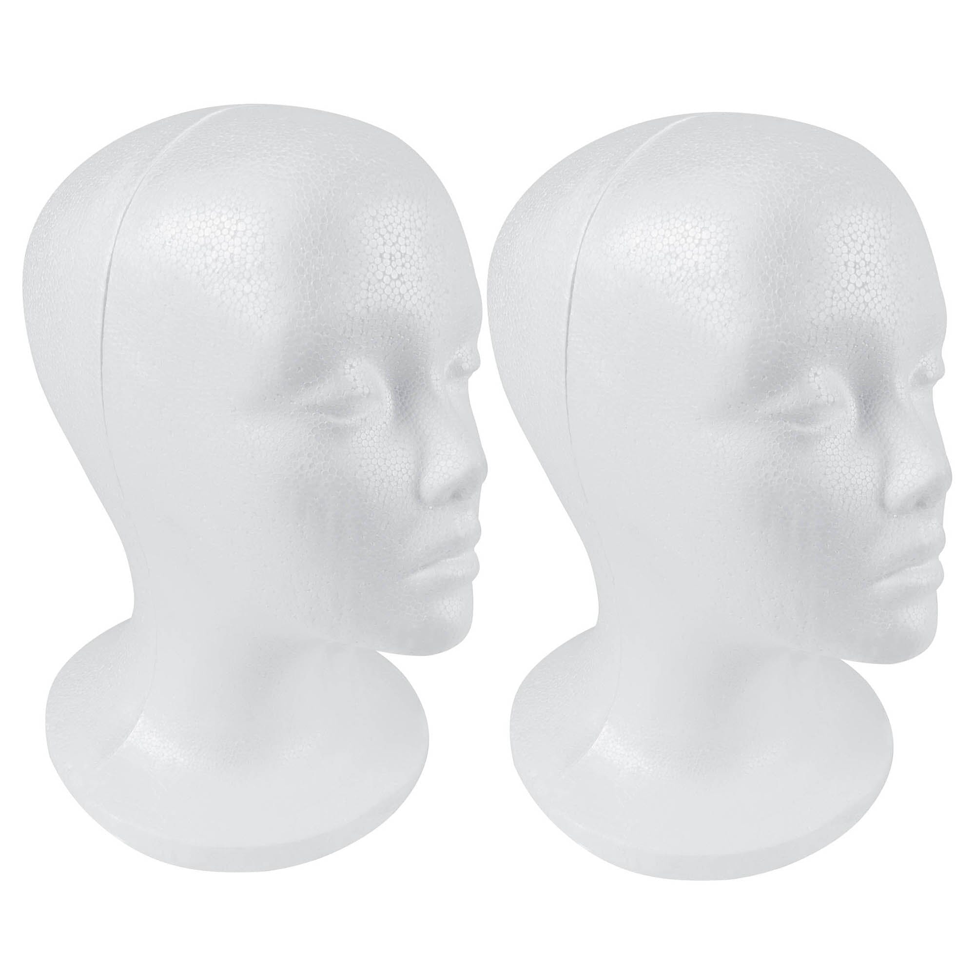 Styrofoam Model Heads/Hat Wig Foam Mannequin-8