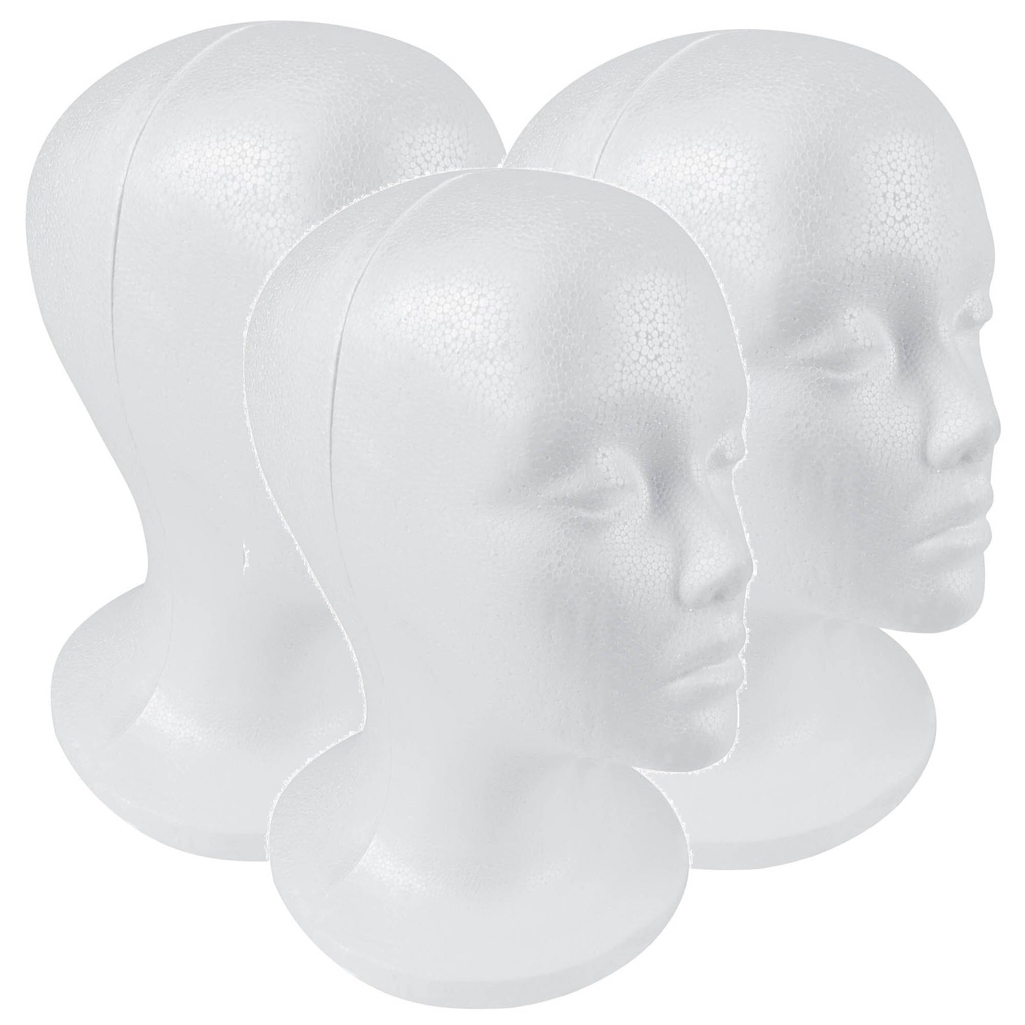 Styrofoam Model Heads/Hat Wig Foam Mannequin-7