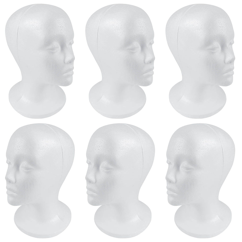 Styrofoam Model Heads/Hat Wig Foam Mannequin-5