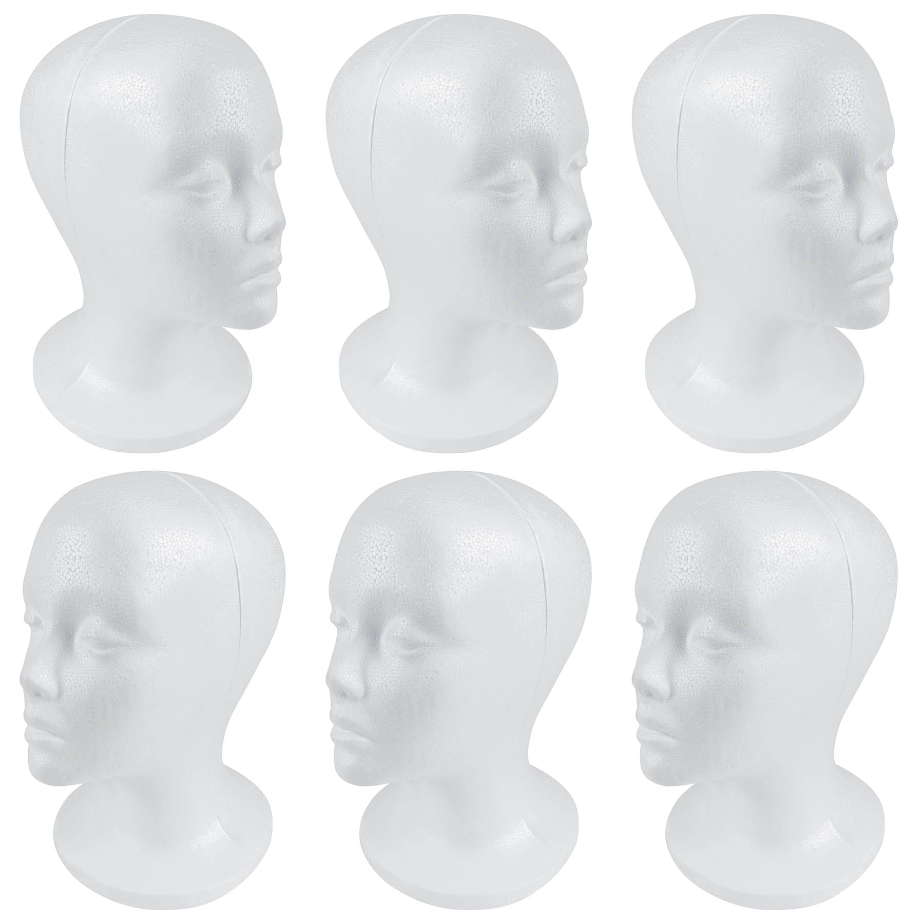 Styrofoam Model Heads/Hat Wig Foam Mannequin-5